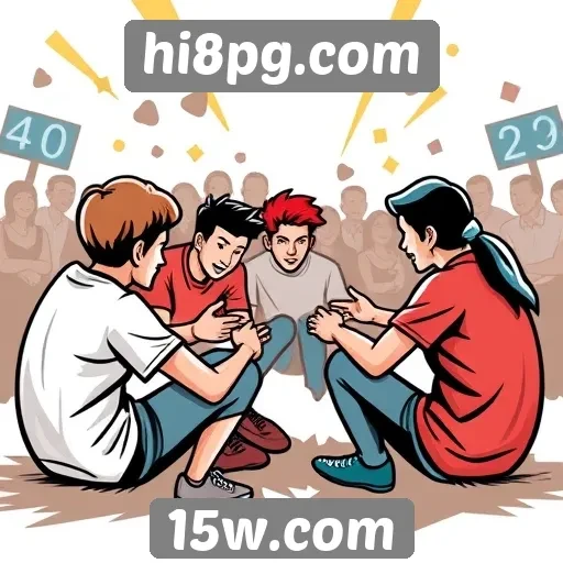 Interação social e comunidades no hi8pg.com