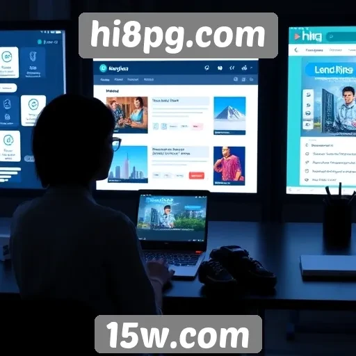 Plataforma hi8pg.com conta com recursos interativos